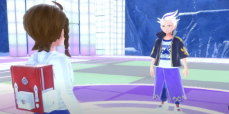 Conquer the Elite Four in Pokémon Scarlet & Violet's Indigo Disk DLC Logo