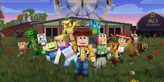 Minecraft: Deluxe Collection Now Available on Nintendo Switch Logo