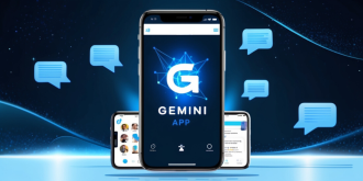 Gemini App Launch Creates Buzz Among iPhone Users with Promising Live Interaction Features Logo