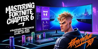 Mastering Fortnite Chapter 6: Strategies to Maximize XP Gains and Level Up Fast Logo