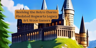 Reviving the Retro Charm: Pixelated Hogwarts Legacy Art Woos Gamers Logo