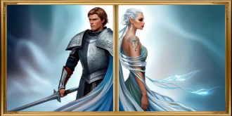 Intertwined Legacies: Redefining Canon in a Cross-World Narrative Odyssey Logo