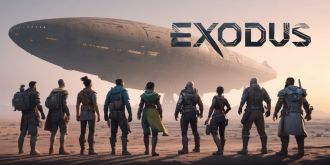 Exploring the Role of Travelers in Exodus: A New Sci-Fi RPG Adventure Logo