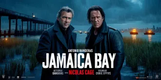 Banderas and Cage Ignite Fresh Crime Drama in a 2027 Jamaica Bay Setting Logo