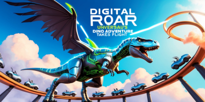 Digital Roar: Universal's Dino Adventure Takes Flight