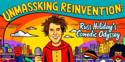 Unmasking Reinvention: Russ Holliday’s Comedic Odyssey
